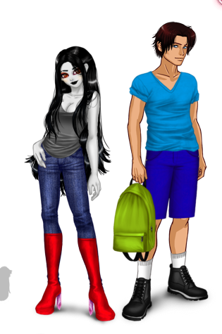 Marceline y Finn